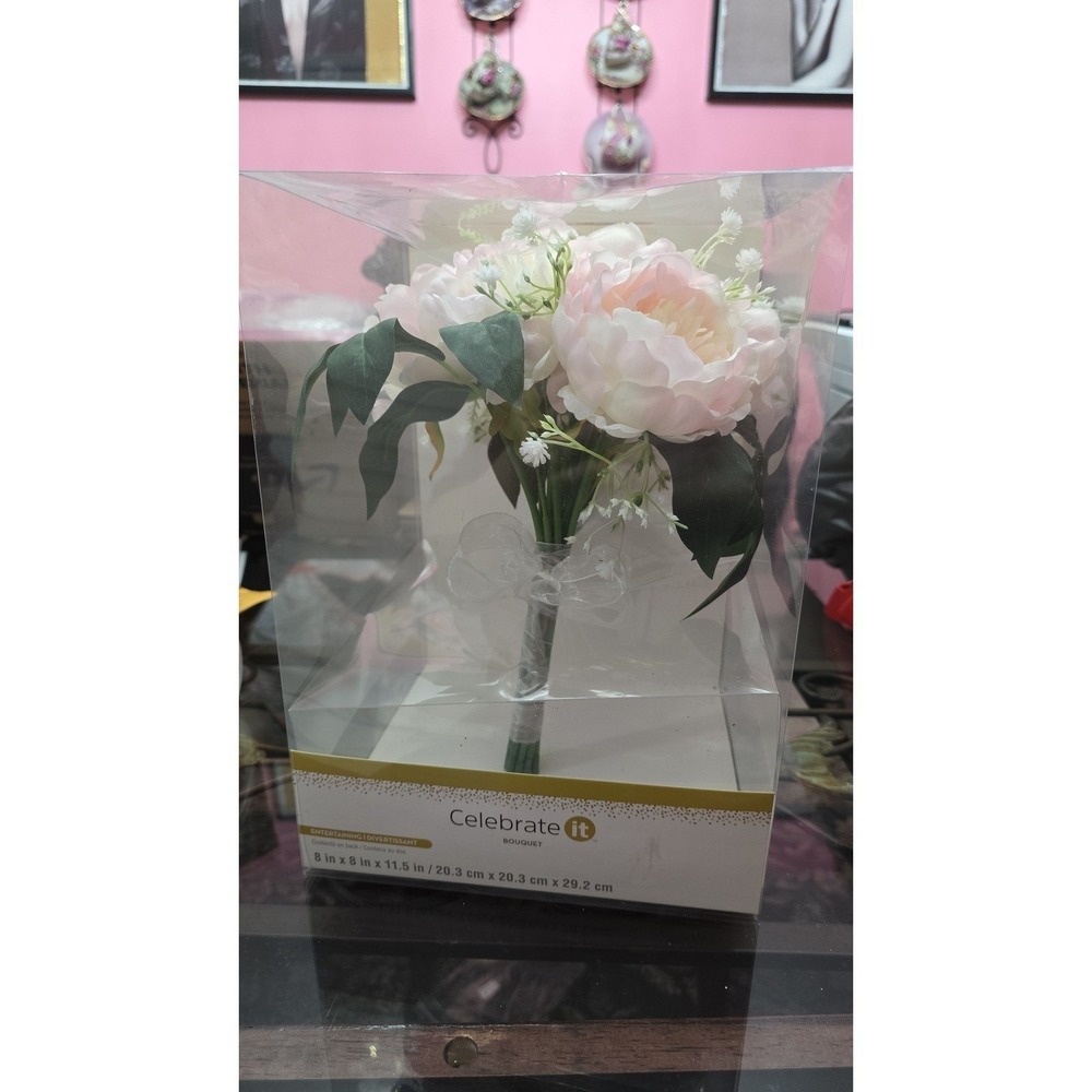Celebrate It bouquet, wedding, pink Florals, bridesmaids or bridal
